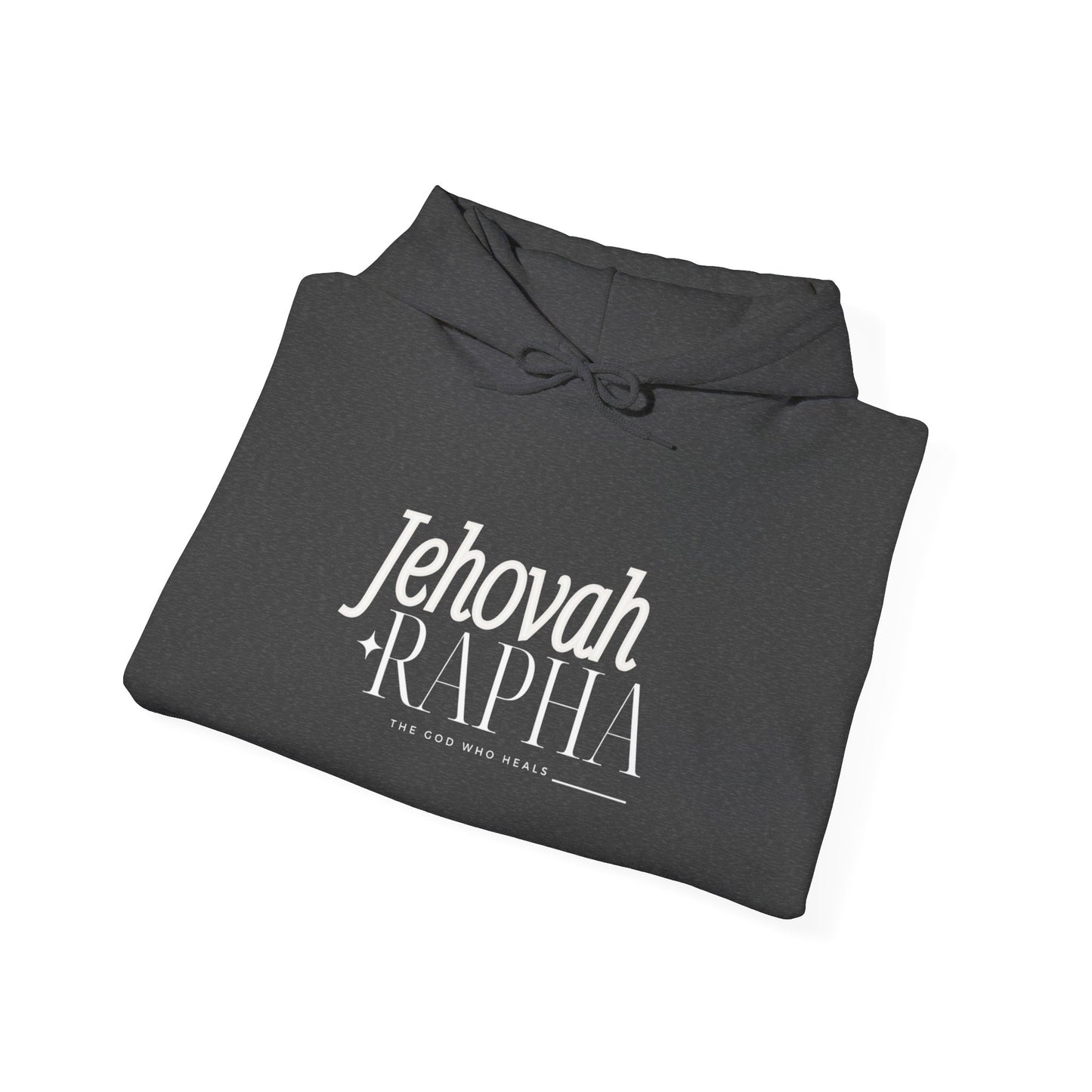 Hooded Sweatshirt - Jehovah Rapha The God who Heals