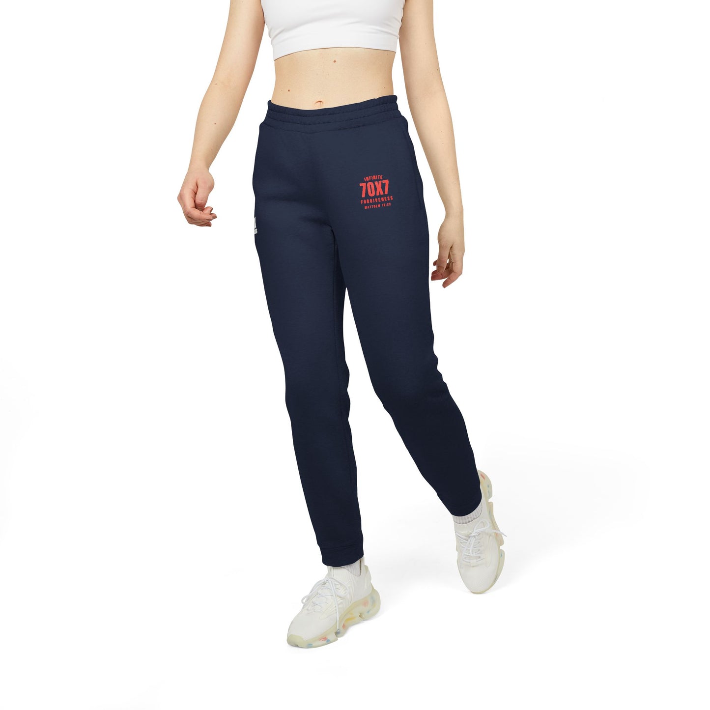 Adidas Unisex Fleece Joggers "Infinite Forgiveness"