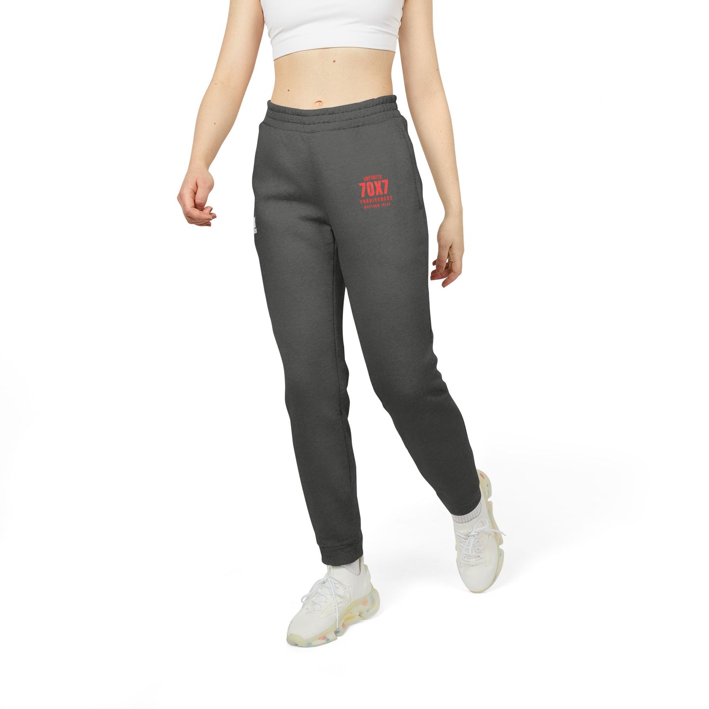 Adidas Unisex Fleece Joggers "Infinite Forgiveness"