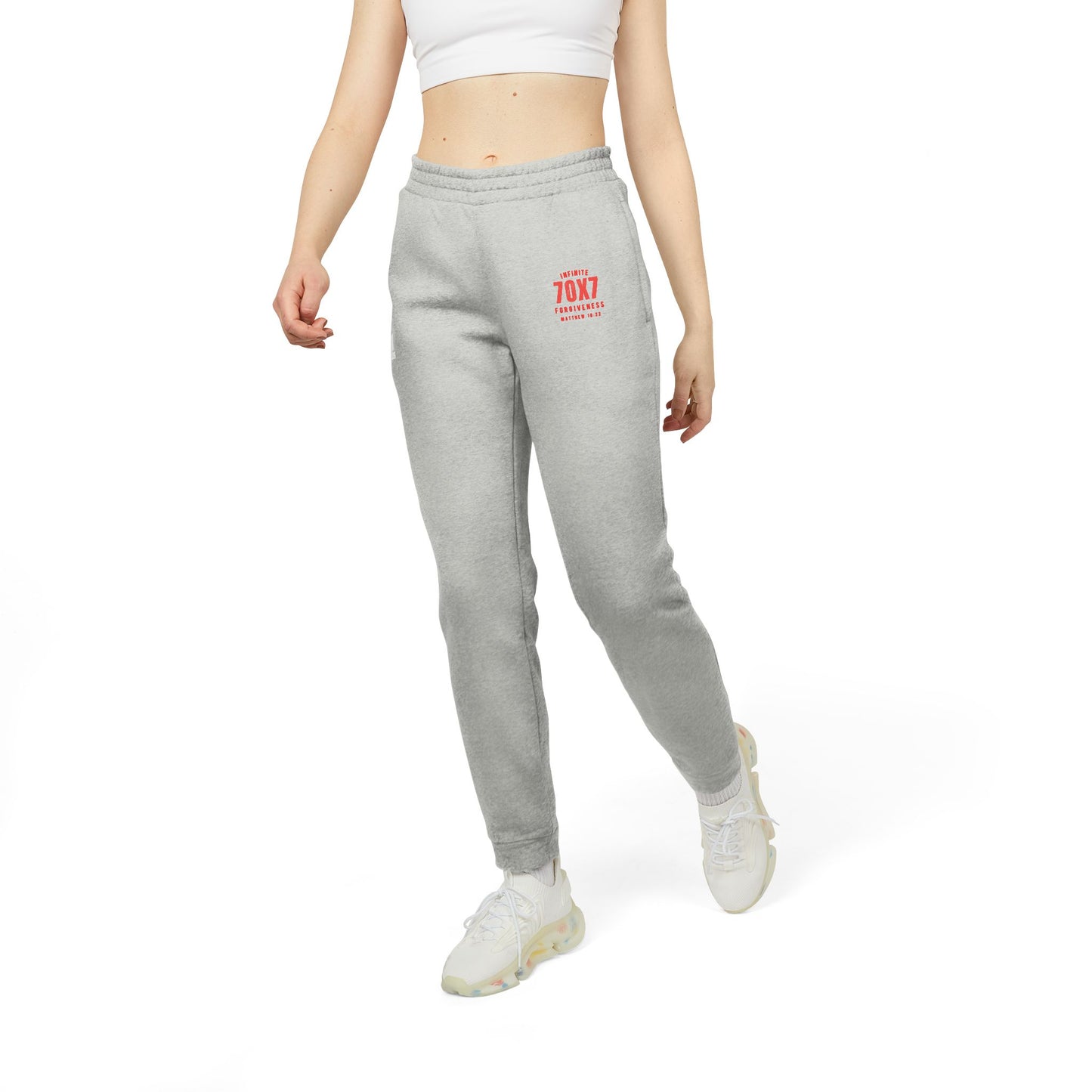 Adidas Unisex Fleece Joggers "Infinite Forgiveness"