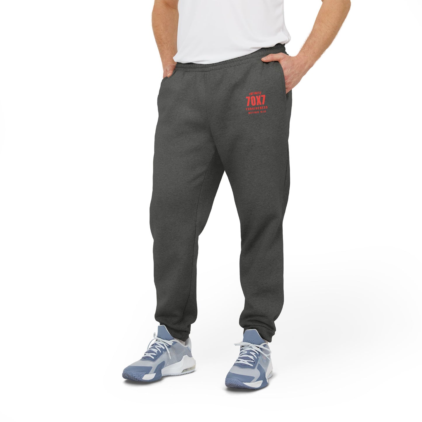 Adidas Unisex Fleece Joggers "Infinite Forgiveness"