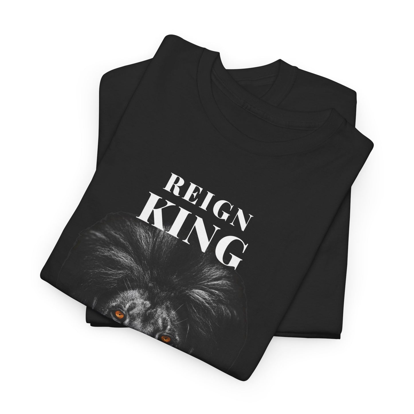 Reign King Christian Lion T Shirt