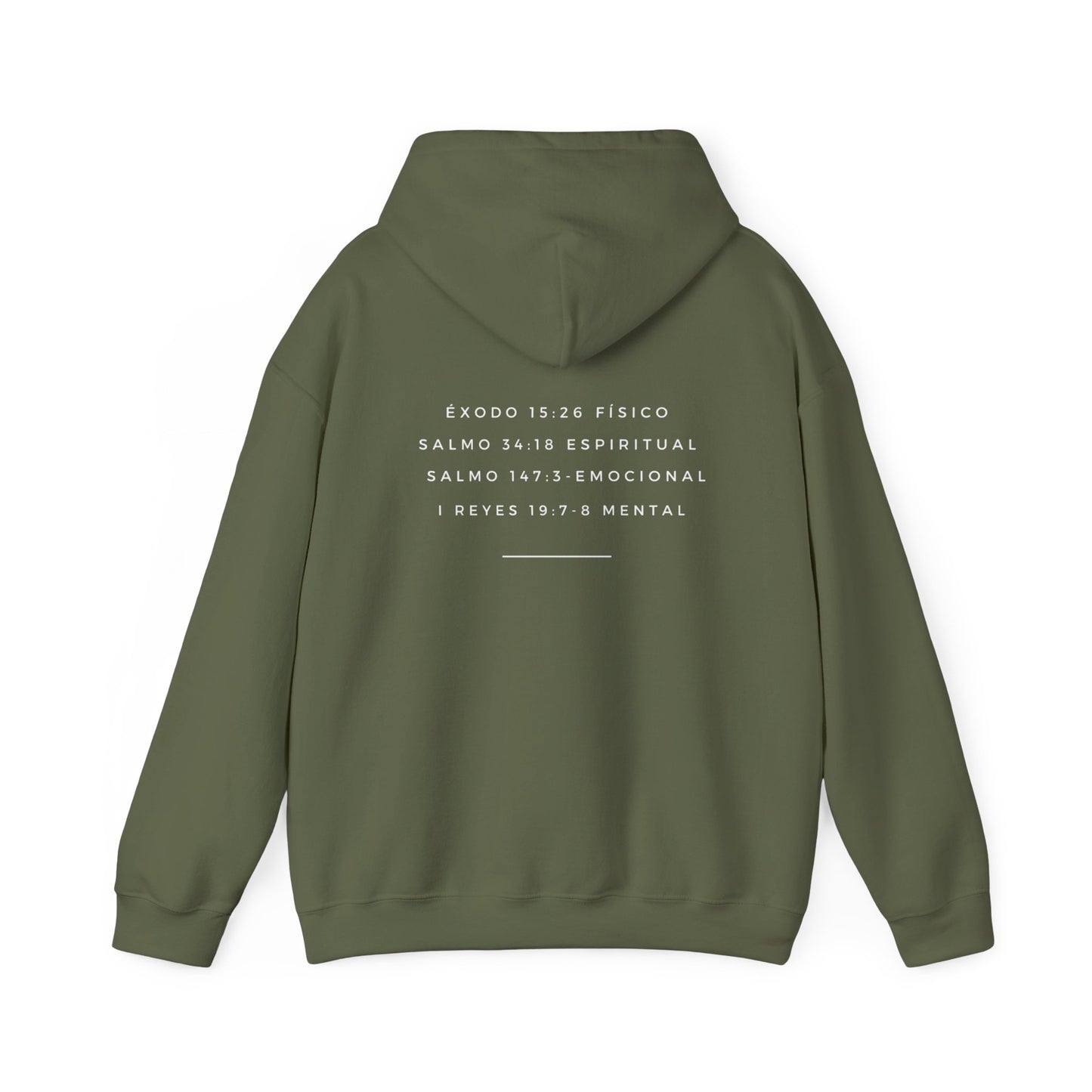 Jehova Rapha El Dios que Sana - Spanish Version Unisex Hoodie