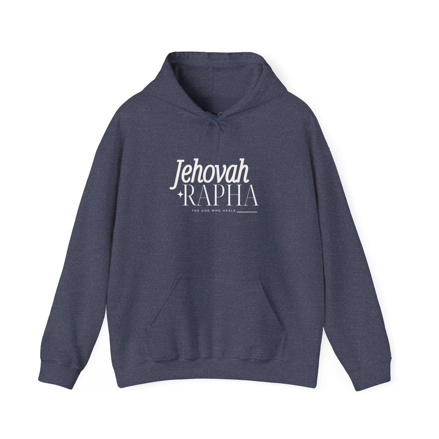 Hooded Sweatshirt - Jehovah Rapha The God who Heals