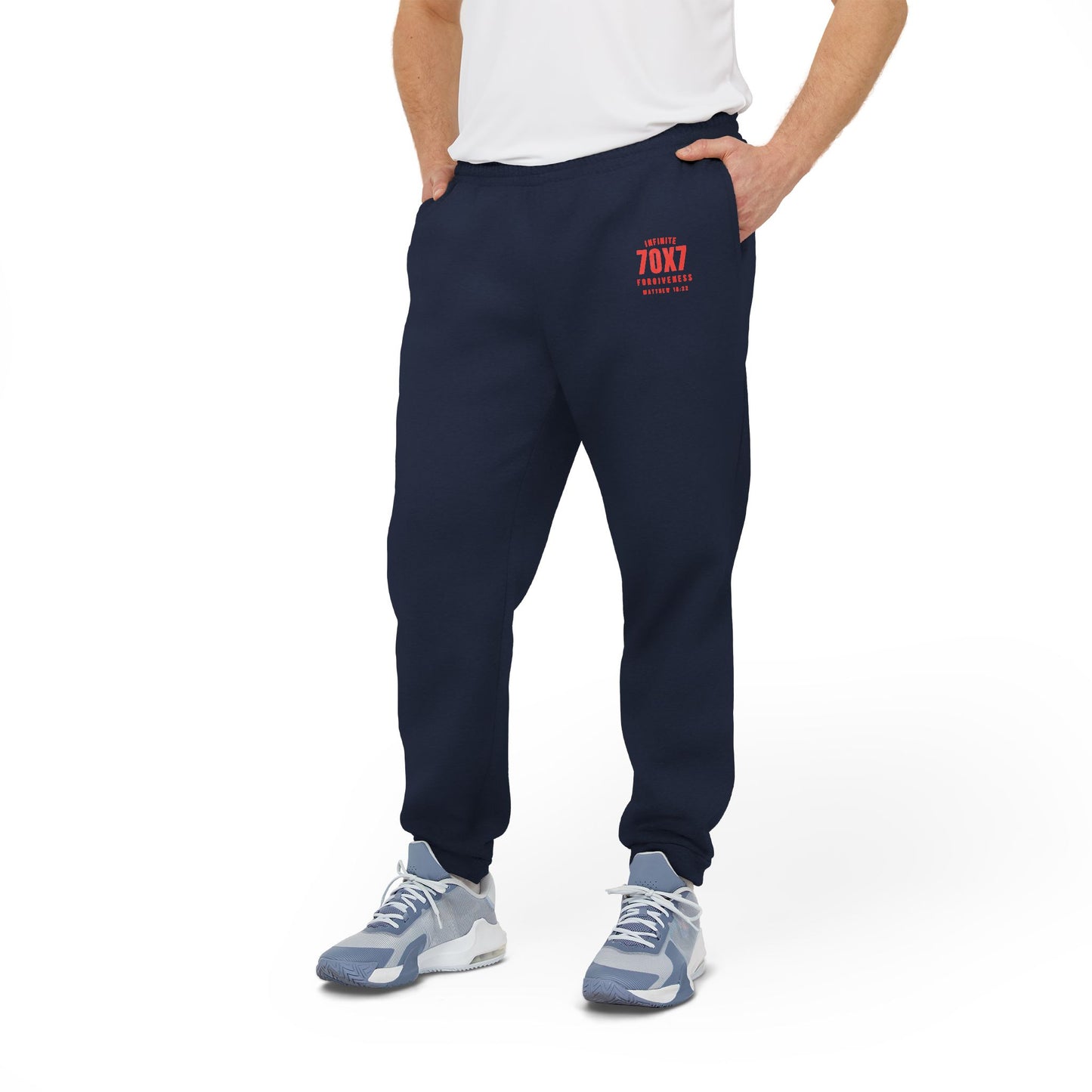 Adidas Unisex Fleece Joggers "Infinite Forgiveness"
