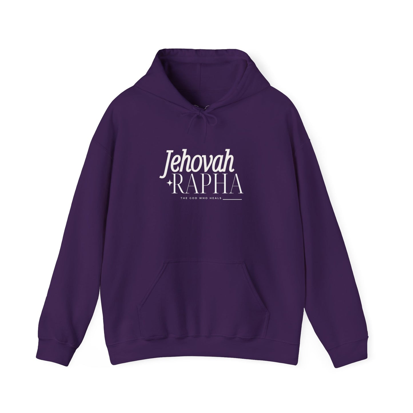 Hooded Sweatshirt - Jehovah Rapha The God who Heals