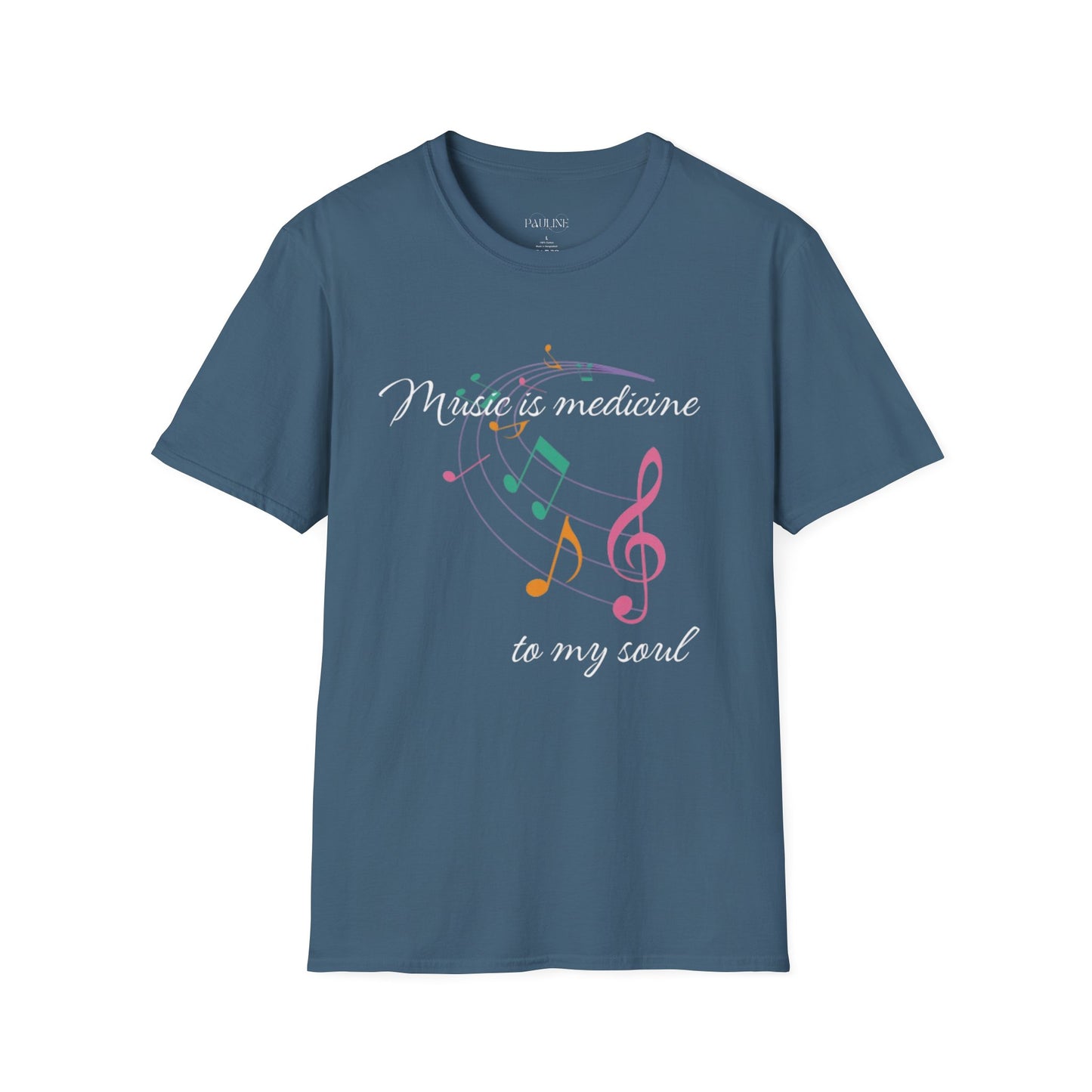 Music is Medicine to my Soul Inspirational T-Shirt