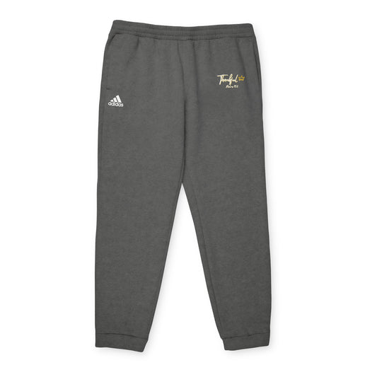 "Thankful" adidas Unisex Fleece Joggers