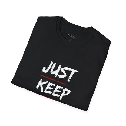 "Just Keep Moving Forward" soft-style T-shirt
