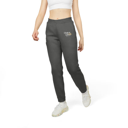 Adidas Unisex Fleece Joggers "Faith in Action"