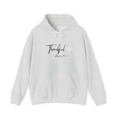 Thankful Hoodie - Psalm 95:2 Faith-Inspired Pullover