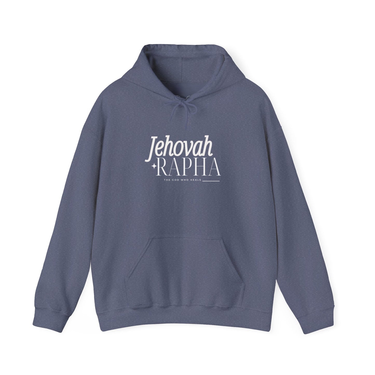 Hooded Sweatshirt - Jehovah Rapha The God who Heals