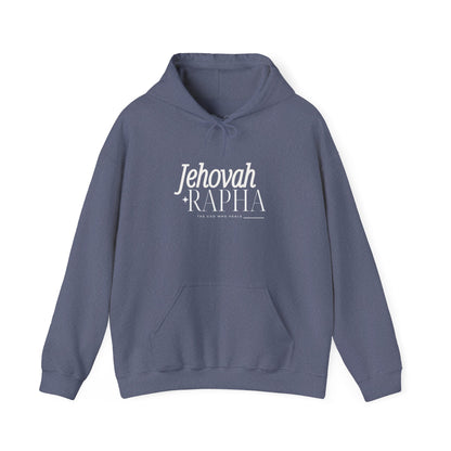 Hooded Sweatshirt - Jehovah Rapha The God who Heals