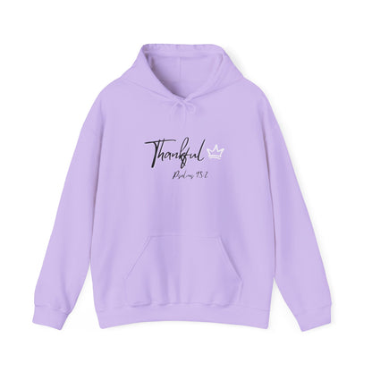 Thankful Hoodie - Psalm 95:2 Faith-Inspired Pullover