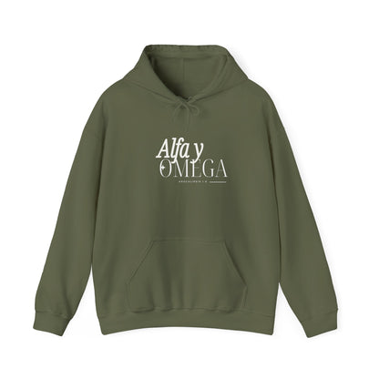 "Alfa y Omega" Heavy Blend™ Hooded Sweatshirt-Spanish version