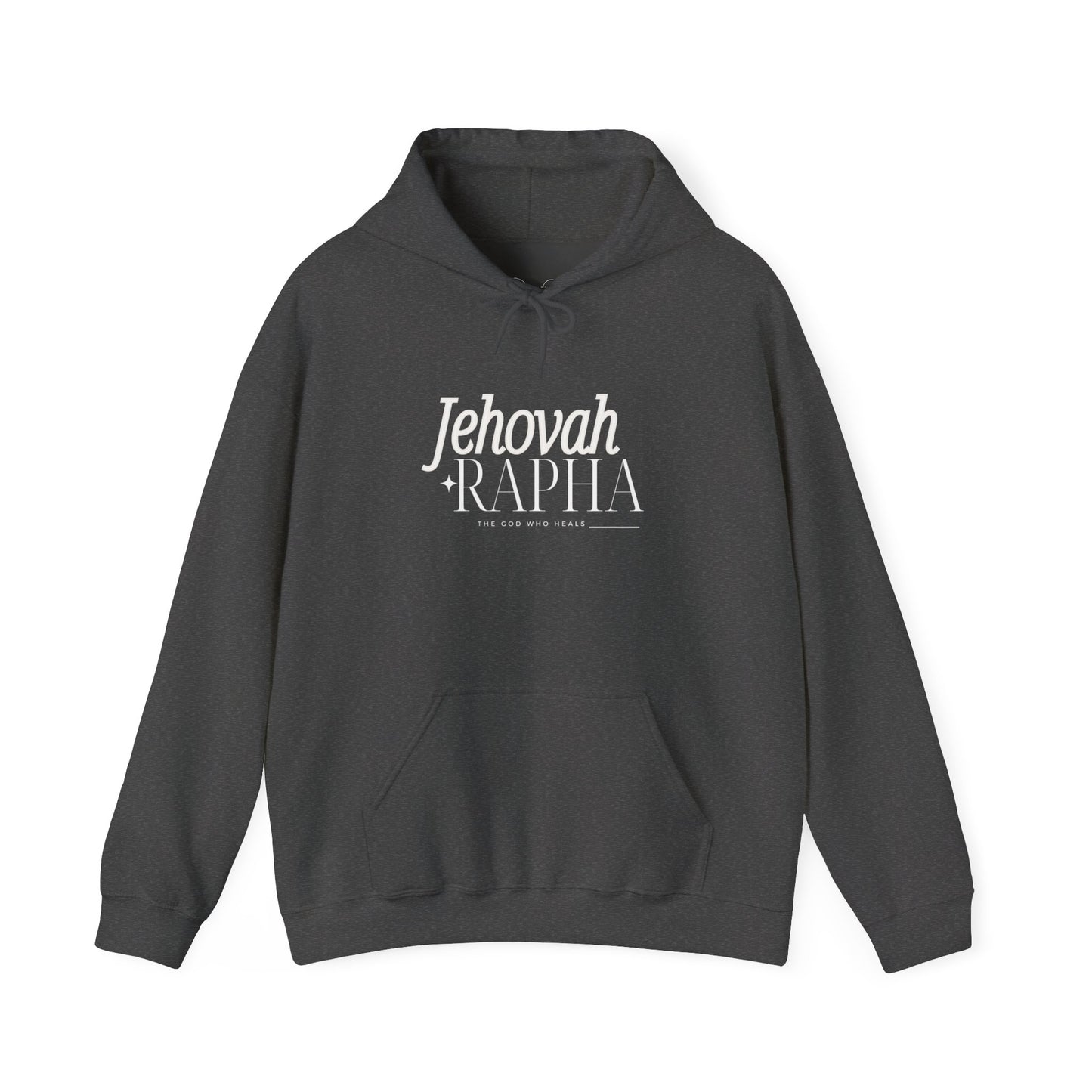 Hooded Sweatshirt - Jehovah Rapha The God who Heals