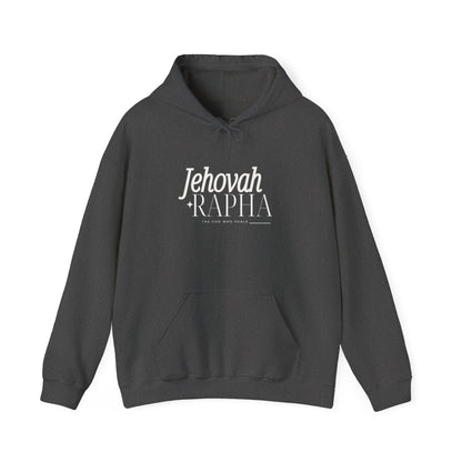 Hooded Sweatshirt - Jehovah Rapha The God who Heals