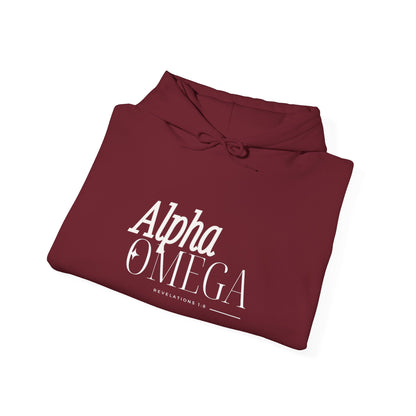 "Alpha Omega" Heavy Blend™ Hooded Sweatshirt