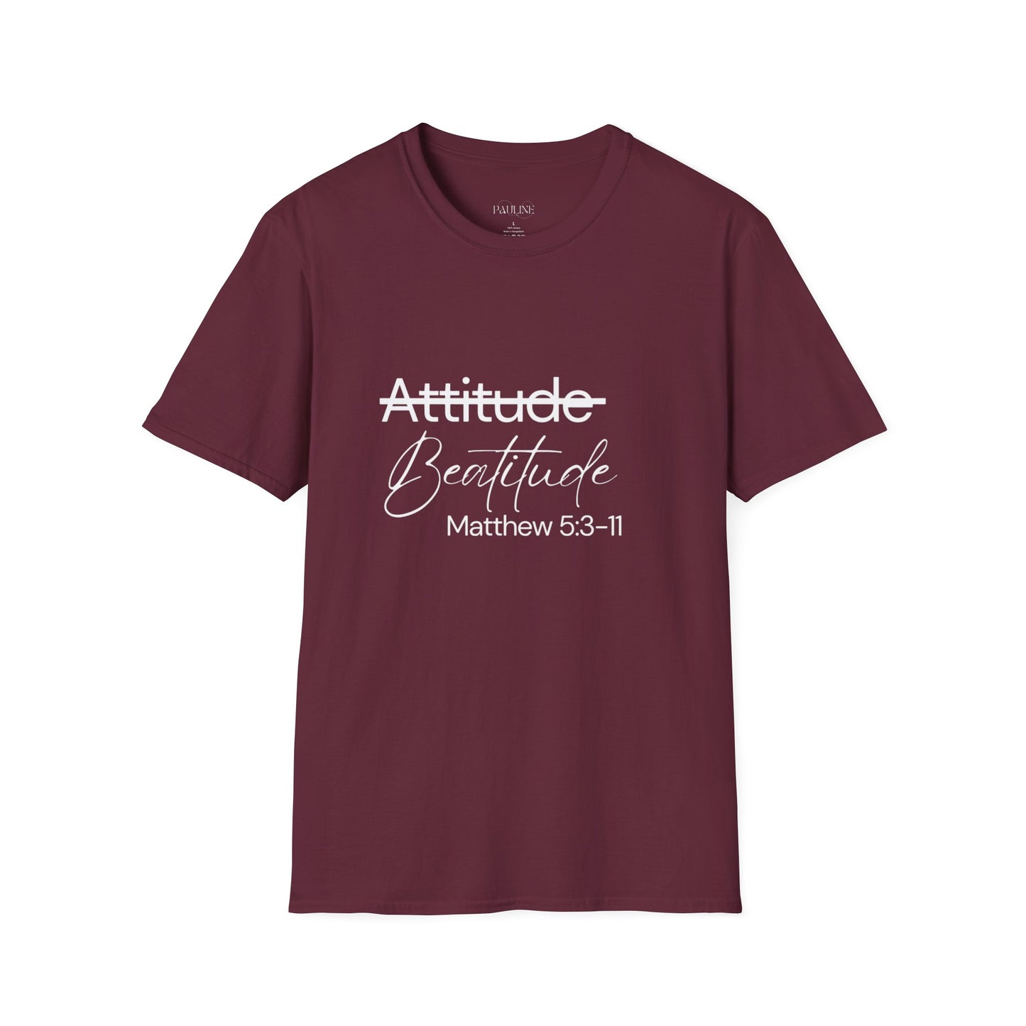 Beatitude Inspirational Casual T-Shirt