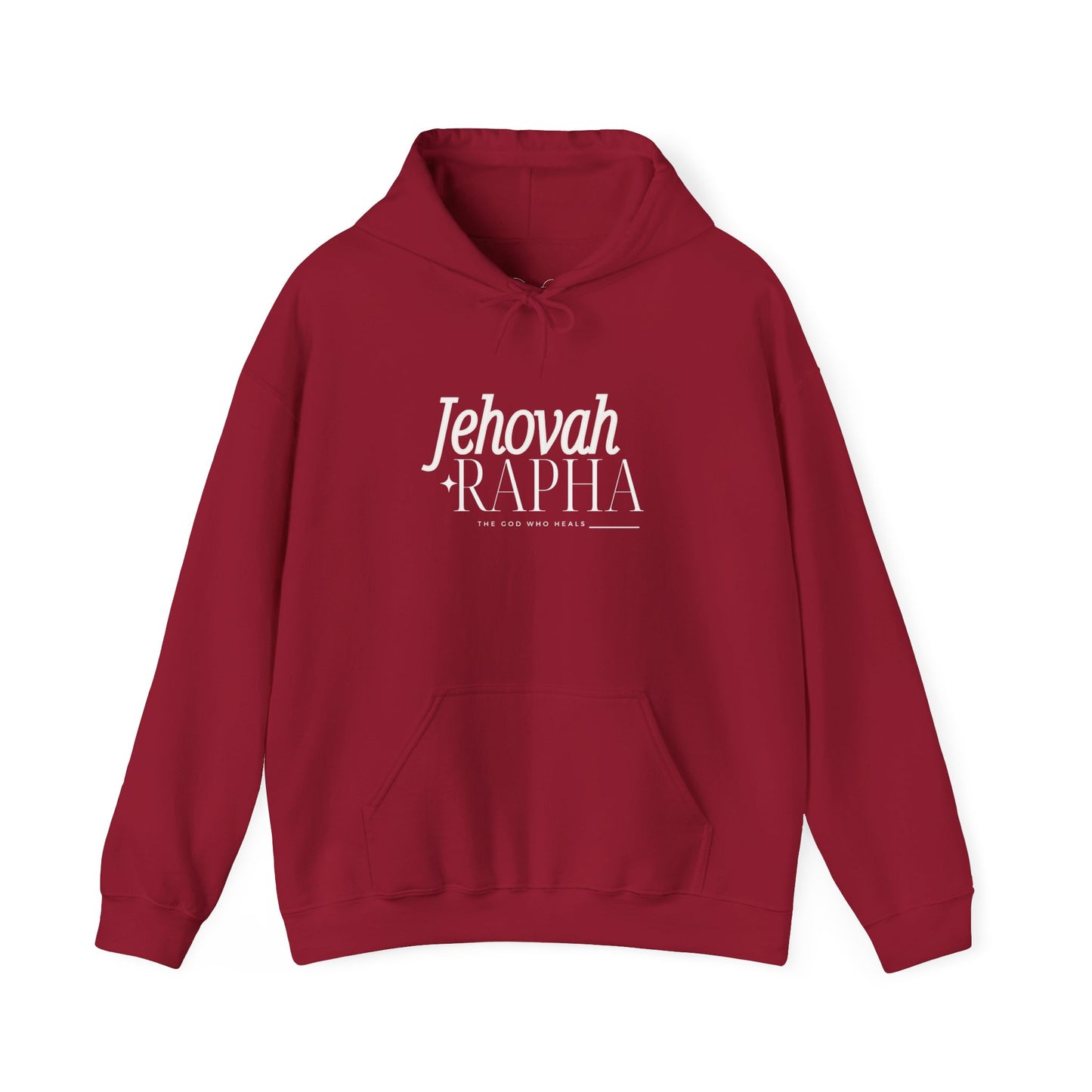Hooded Sweatshirt - Jehovah Rapha The God who Heals