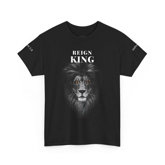 Reign King Christian Lion T Shirt