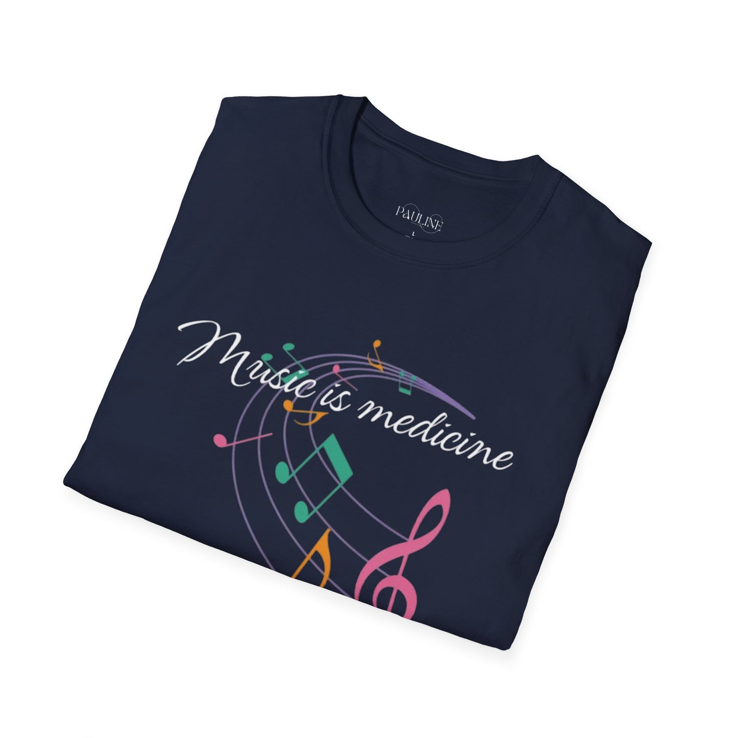 Music is Medicine to my Soul Inspirational T-Shirt