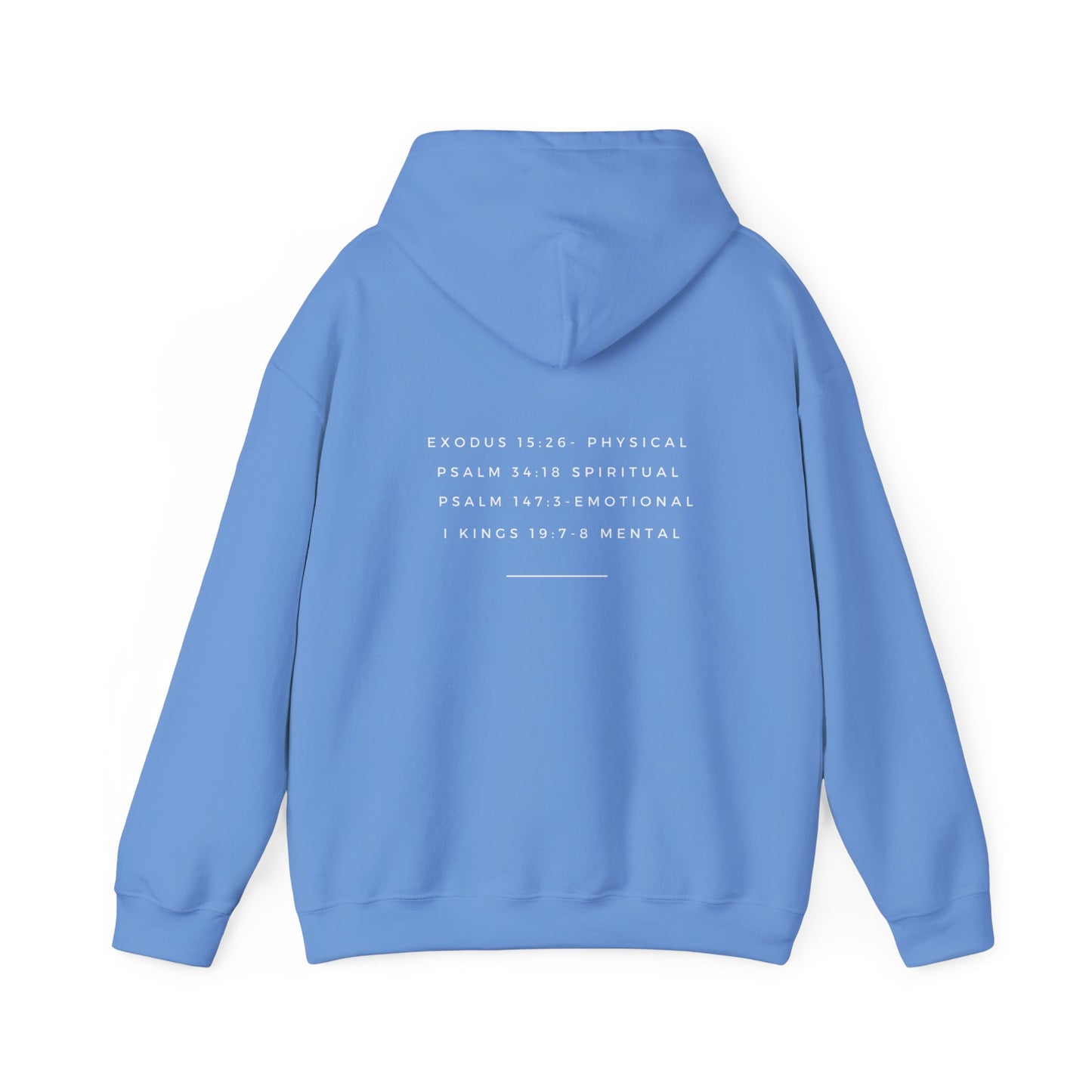 Hooded Sweatshirt - Jehovah Rapha The God who Heals