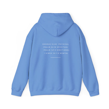 Hooded Sweatshirt - Jehovah Rapha The God who Heals