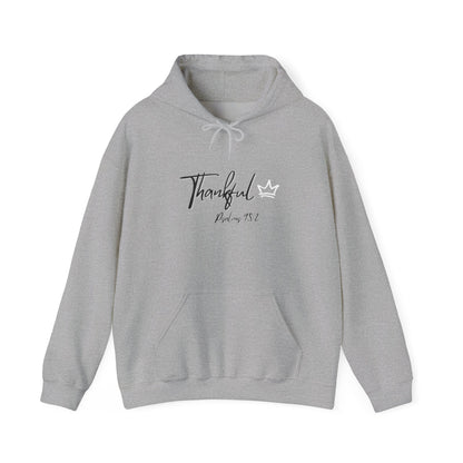 Thankful Hoodie - Psalm 95:2 Faith-Inspired Pullover