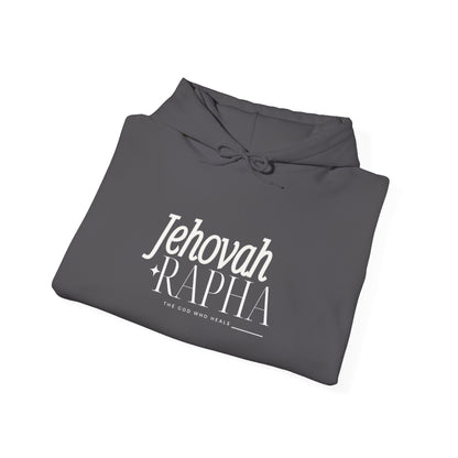 Hooded Sweatshirt - Jehovah Rapha The God who Heals