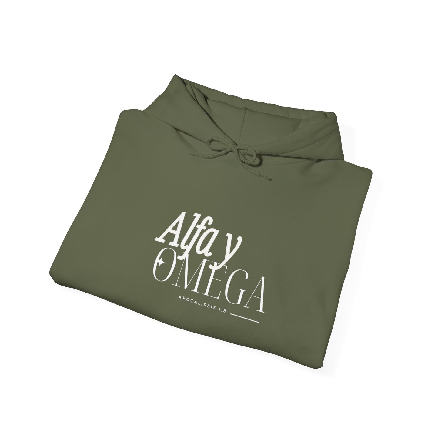 "Alfa y Omega" Heavy Blend™ Hooded Sweatshirt-Spanish version