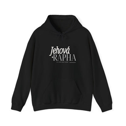 "Jehova Rapha" Heavy Blend™ Hooded Sweatshirt-Spanish