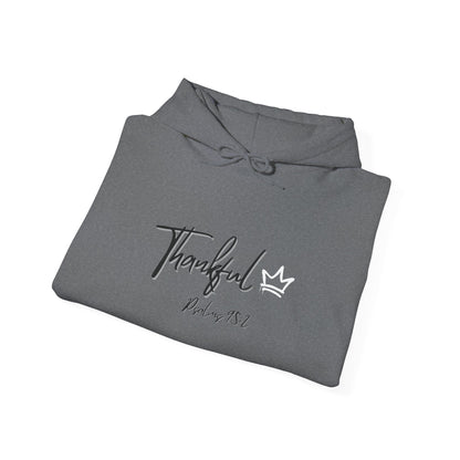 Thankful Hoodie - Psalm 95:2 Faith-Inspired Pullover