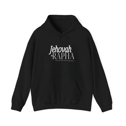 Hooded Sweatshirt - Jehovah Rapha The God who Heals