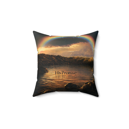 "His Promise"  Square Pillow