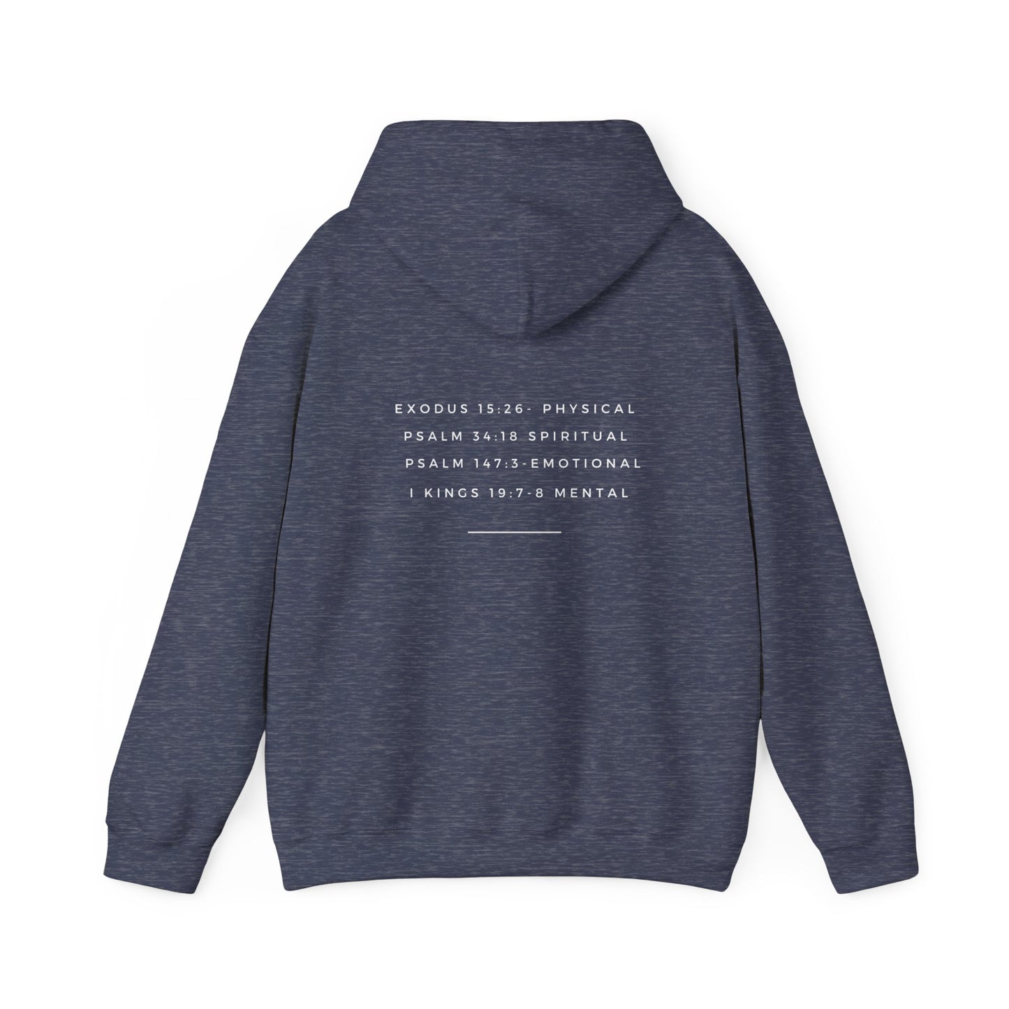 Hooded Sweatshirt - Jehovah Rapha The God who Heals