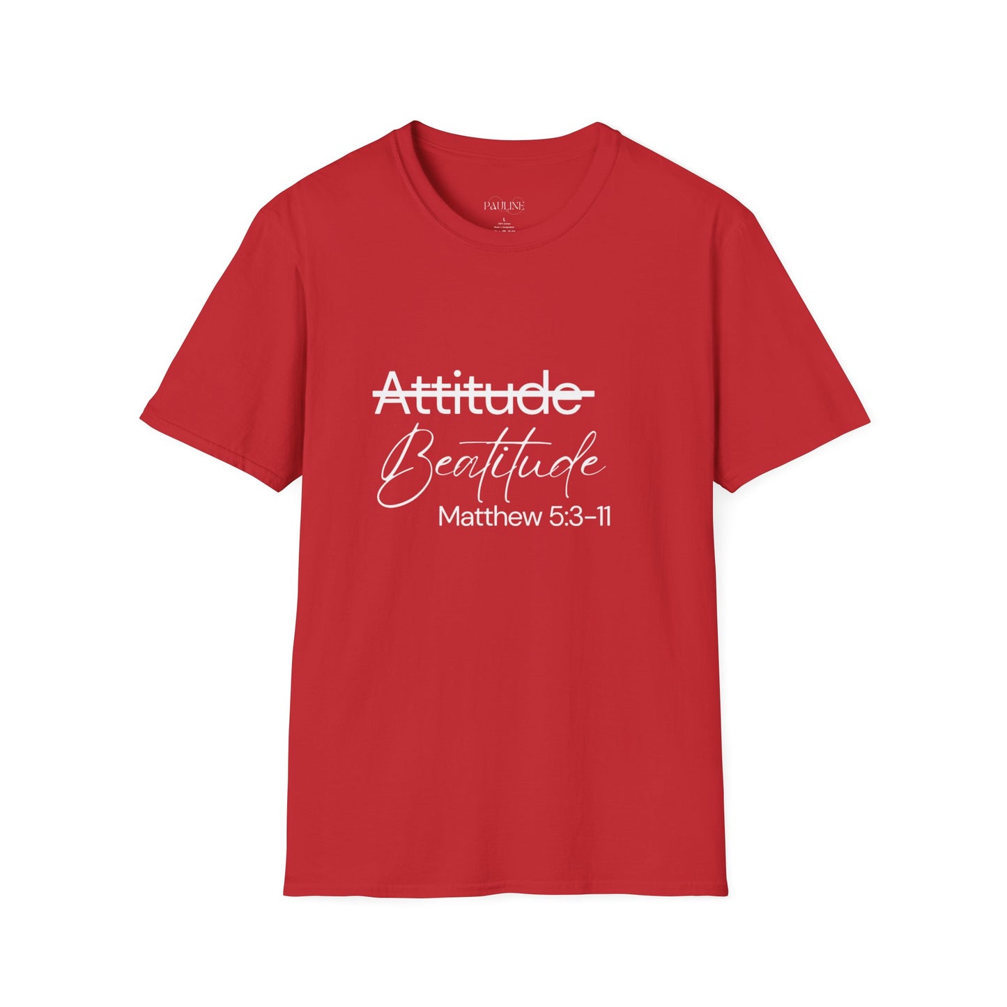 Beatitude Inspirational Casual T-Shirt