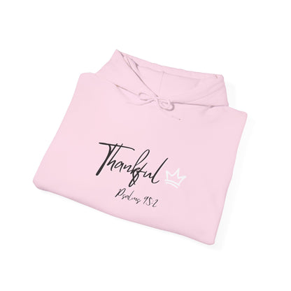 Thankful Hoodie - Psalm 95:2 Faith-Inspired Pullover