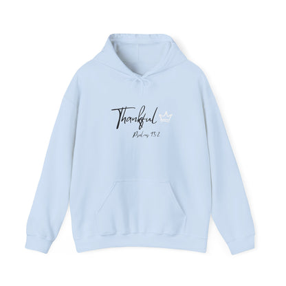 Thankful Hoodie - Psalm 95:2 Faith-Inspired Pullover
