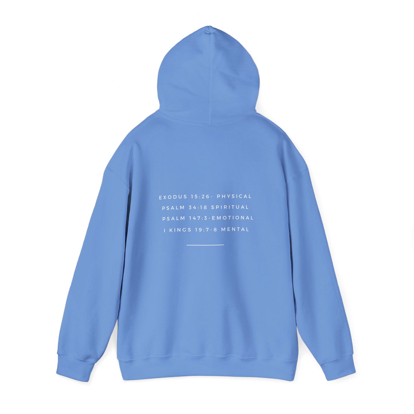 Hooded Sweatshirt - Jehovah Rapha The God who Heals