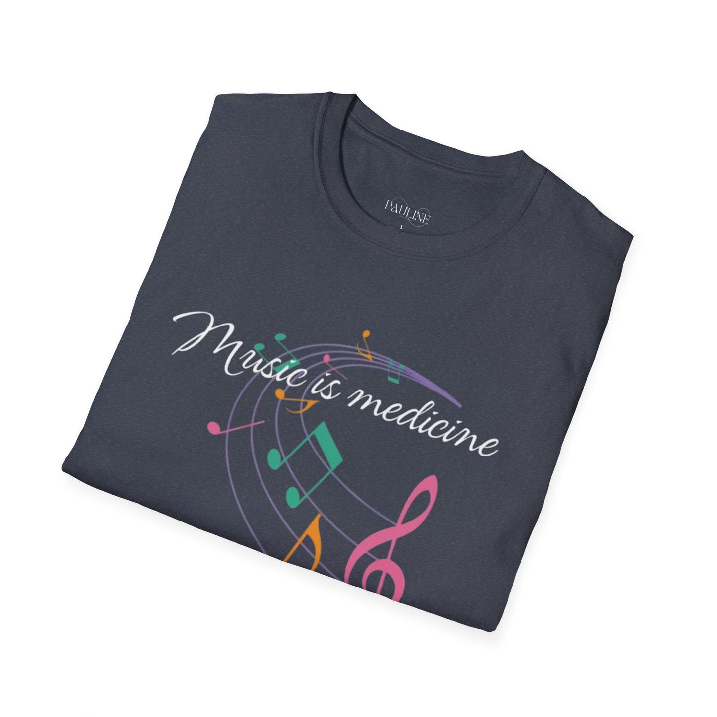 Music is Medicine to my Soul Inspirational T-Shirt