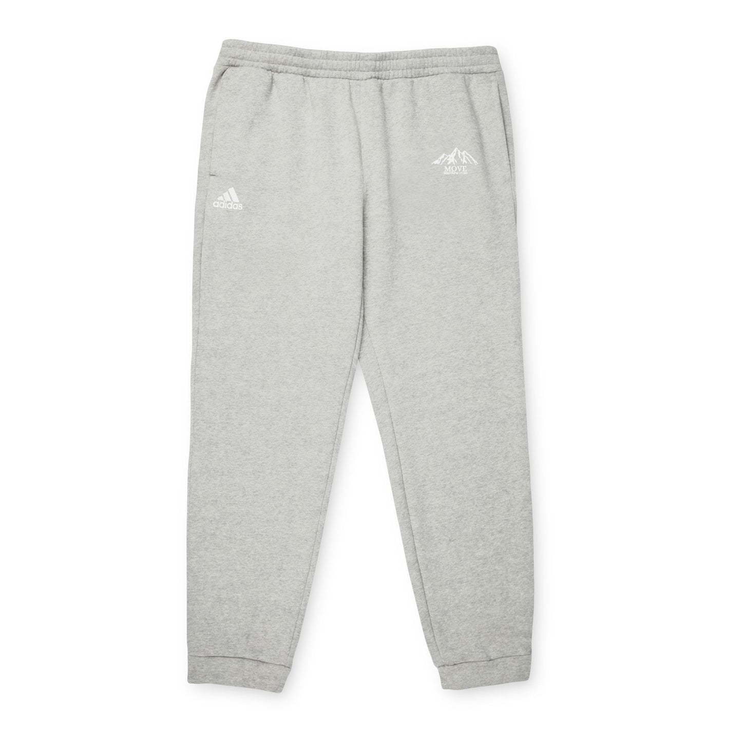 "MOVE" adidas Unisex Fleece Joggers