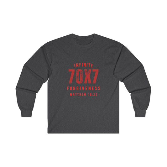 "Infinite Forgiveness" Ultra Cotton Long Sleeve Tee