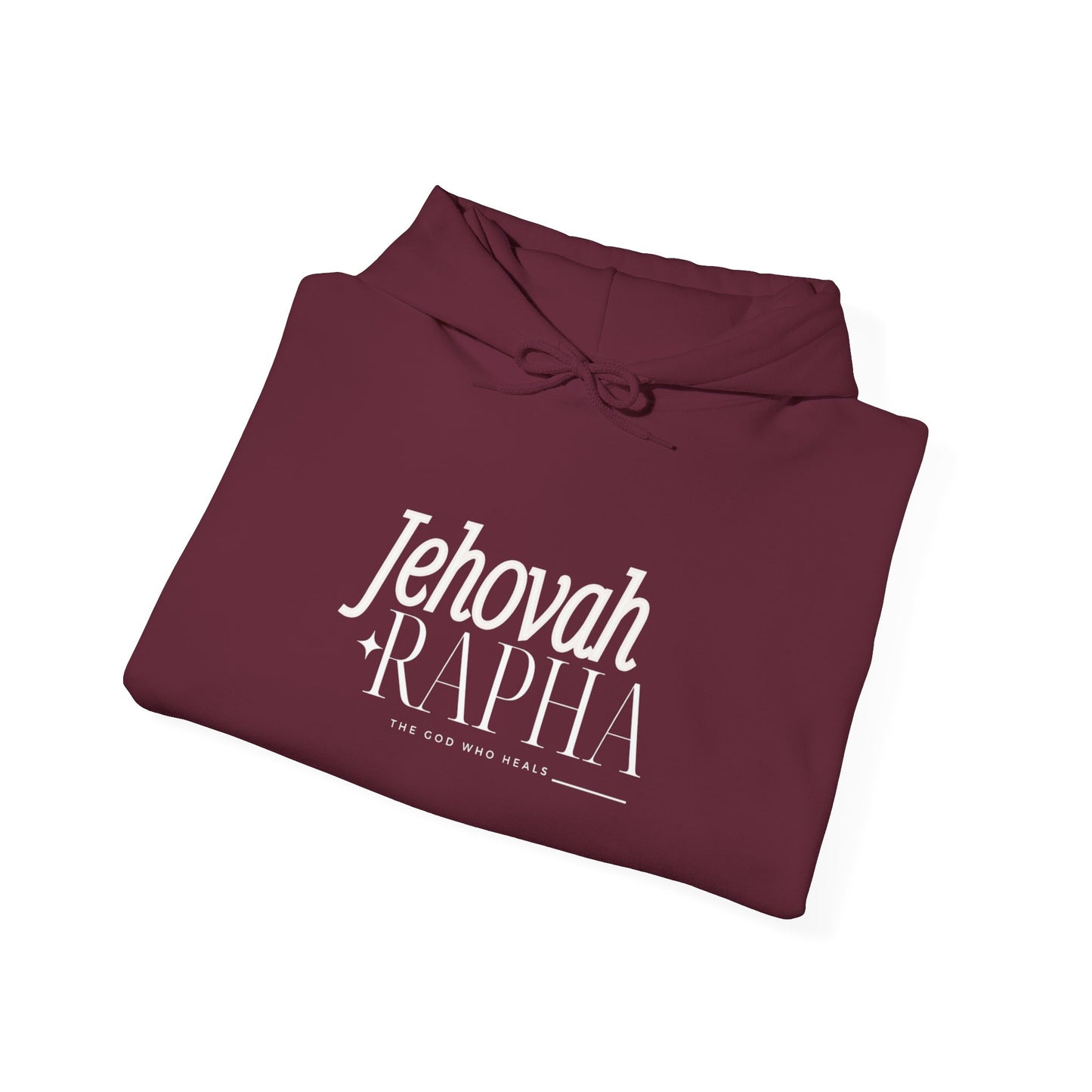 Hooded Sweatshirt - Jehovah Rapha The God who Heals