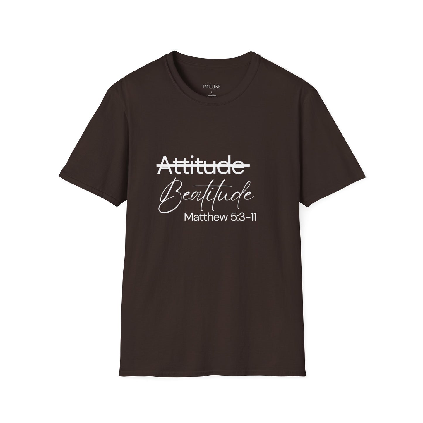 Beatitude Inspirational Casual T-Shirt