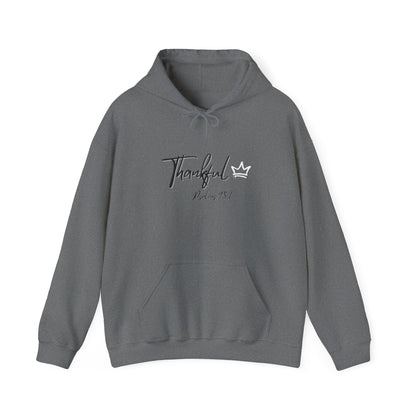 Thankful Hoodie - Psalm 95:2 Faith-Inspired Pullover