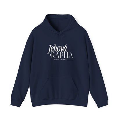 "Jehova Rapha" Heavy Blend™ Hooded Sweatshirt-Spanish