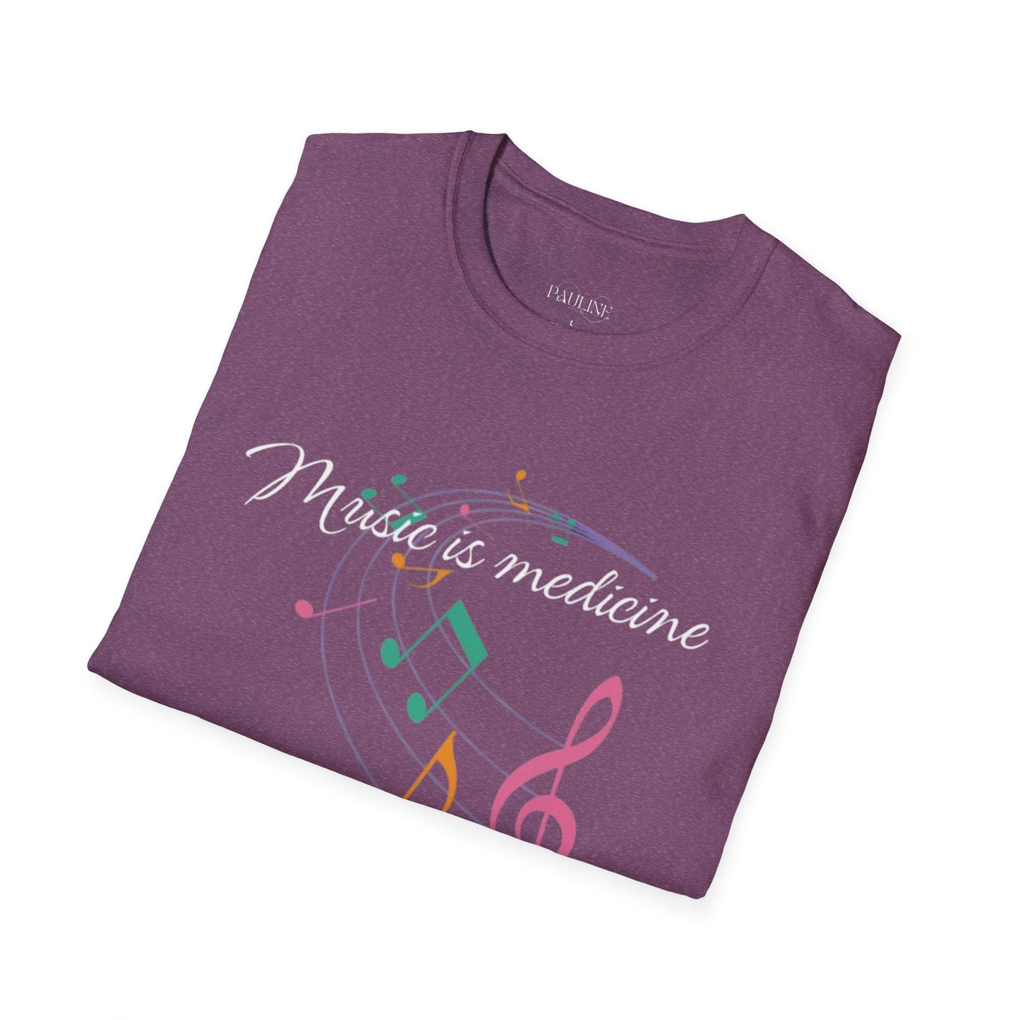 Music is Medicine to my Soul Inspirational T-Shirt