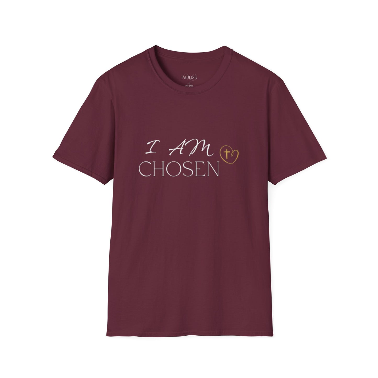 I AM CHOSEN Inspirational Casual T-Shirt