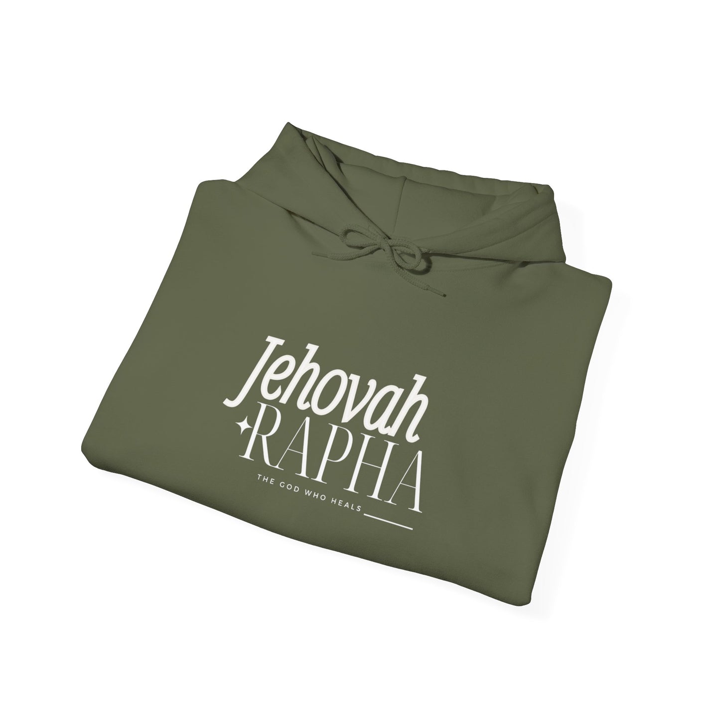 Hooded Sweatshirt - Jehovah Rapha The God who Heals